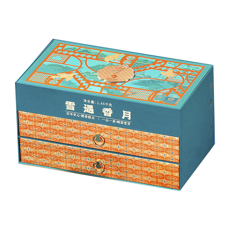 稻香村·雪遇香月月饼礼盒1780g