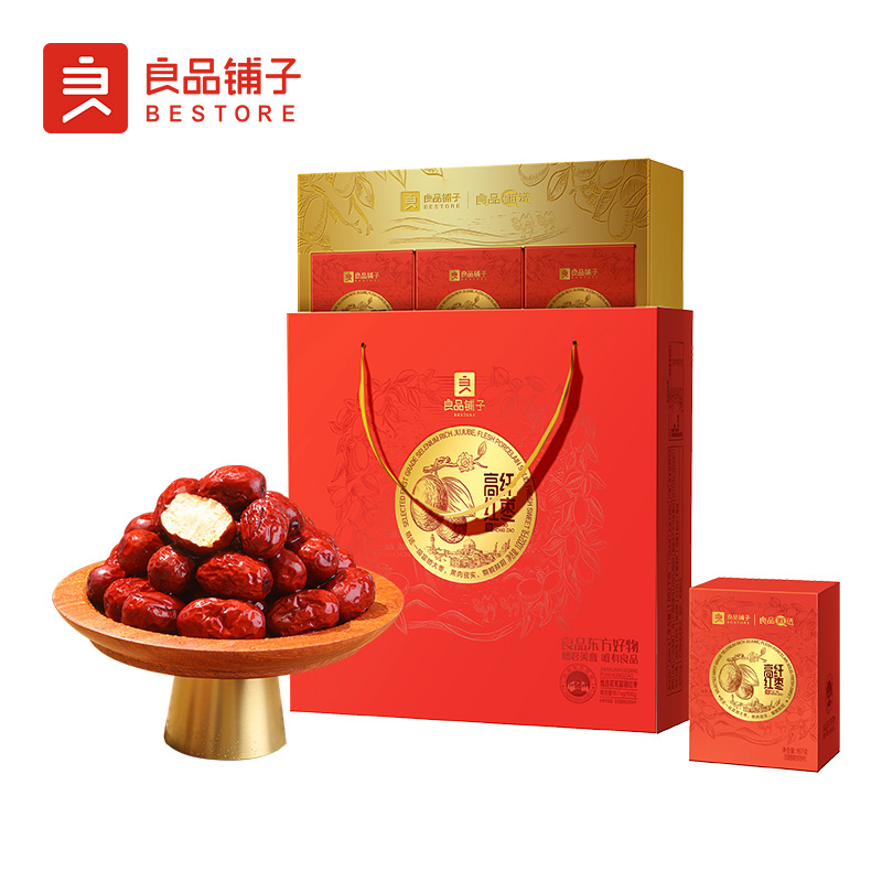 良品铺子滋养系列·高纤红枣礼盒1002g